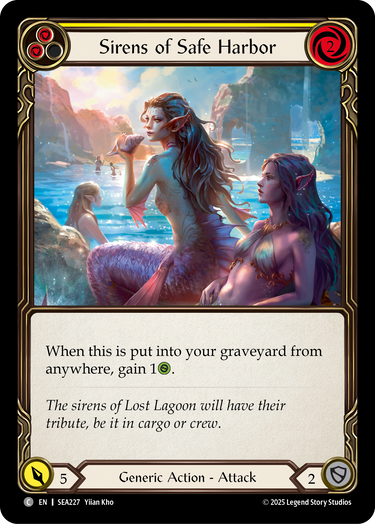 Sirens of Safe Harbor (Yellow)